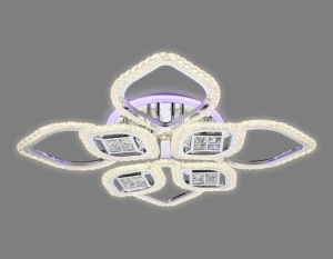 Потолочная светодиодная люстра Ambrella Light Acrylica Ice FA283
