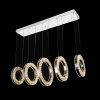 Подвесная люстра iLedex Crystal ice 4460-5 72W CR