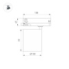 Трековый трехфазный светильник Arlight LGD-DYKE-4TR-R100-36W Day4000 (BK, 20 deg, 230V) 052137