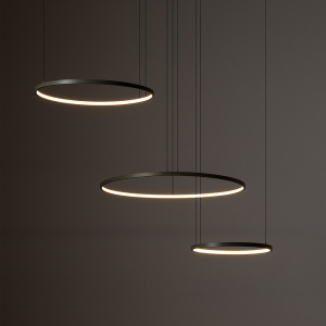 Подвесная люстра Nowodvorski Circolo Led M Silk Oliv E 11398