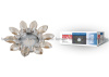 Встраиваемый светильник Fametto Peonia DLS-P112 GU5.3 CHROME/COGNAC+CLEAR 10542