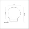 Настольная лампа Odeon Light Jemstone L-vision 5085/2TL