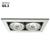 Встраиваемый светильник Arte Lamp Technika A5930PL-2SI