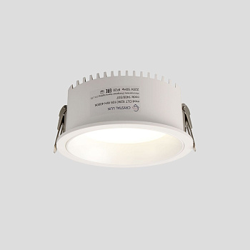 Встраиваемый светильник Crystal Lux CLT 529C105 WH 4000K