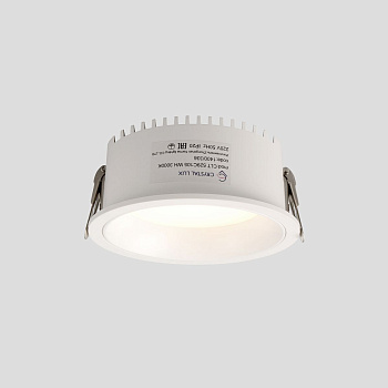 Встраиваемый светильник Crystal Lux CLT 529C105 WH 3000K