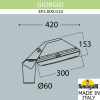 Уличный светильник Fumagalli Guizeppe 4P2.000.G10.AYF1R