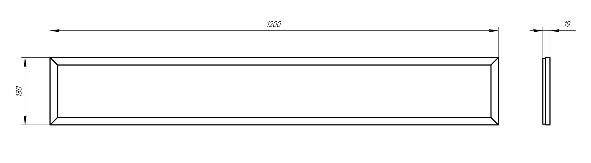 Светодиодная панель Эра SPO-7-50-4K-P Б0050653