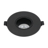 Встраиваемый светильник General GCL-MR16-R-BLACK 661281