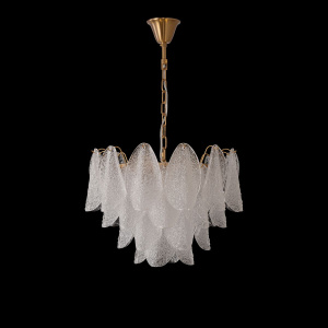 Подвесная люстра Crystal Lux EMILIA SP6 BRASS