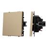 Механизм выключателя одноклавишный непроходной Arlight SWT-NOBE-MK01-SFPL-GD (230V, 10A) 054244