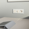 Розетка с/з со шторками и USB тип A+C Werkel W1171762 4690389213274 a069611