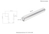 Шинопровод встраиваемый магнитный Crystal Lux Space CLT 0.123 02 L3000 WH