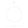 Настенный светильник Nowodvorski Ring Timber Led XL Wood 11292