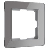 Рамка на 1 пост Werkel Acrylic графит 4690389184833 W0012704