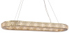 Подвесная люстра Newport Melody 8560/100 C oval gold polished М0070796