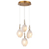 Подвесной светильник Delight Collection RP168421 RP168421-4 matt gold bronze