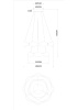 Подвесная люстра Arte Lamp Grace A1868SP-2PB