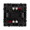 Выключатель проходной 2 кл софт-тач черный оникс Arlight SWT-MKP2-SFPL-BK (250V, 10A) 054255(1)