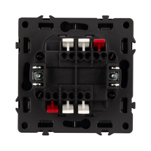 Выключатель проходной 2 кл софт-тач черный оникс Arlight SWT-MKP2-SFPL-BK (250V, 10A) 054255(1)