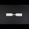 Коннектор питания прямой Aployt Magnetic track 48 APL.0180.10.03