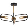 Люстра на штанге Illumico IL8253-3COU-79 BK GD
