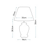 Настольная лампа Elstead Lighting Soling DL-SOLING-TL