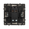 Механизм выключателя одноклавишный перекрёстный Arlight SWT-NOBE-MKX1-SFPL-IS (230V, 10A) 059429