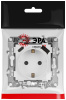 Розетка со шторками с USB type-A+C Эра 12-4108-01М Б0067711