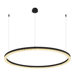Подвесная люстра Arlight SP-DIAMOND-R650-36W Warm3000 (BK, 45 deg, 230V, TRIAC) 054473