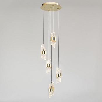 Каскадная люстра DeLight Collection MD23001022-5A gold