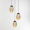 Подвесной светильник Delight Collection MD25090022-3A matt black/champagne