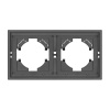 Рамка пластиковая на 2 поста Arlight FRM-TENDO-SFPL-2-GR 054648
