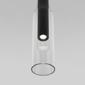 Подвесной светильник Eurosvet Swan 50254/1 LED черный a063280