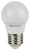Лампа светодиодная Kodak LED P45-7W-830-E27 K 7Вт шар теплый белый свет Е27 Б0057614