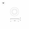 Накладка Arlight ART-Deck-Cap-Flat-R50 024927