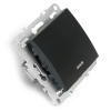 Выключатель 1-клавишный c индикатором Stekker Эрна PSW10-9101-03 49146