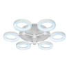 Потолочная светодиодная люстра iLedex Jomo FS-014-X6-(B) 72W WH