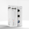 Блок розеток 12J (2 секции, USB type A+C + RJ45 + HDMI) беспроводная зарядка Mebax 00-00002597