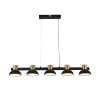 Подвесной светильник Indigo Traforo 11059/5PL Black V000184L