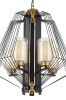 Подвесная люстра Lumina Deco Canti LDP 1244-5 BK+MD