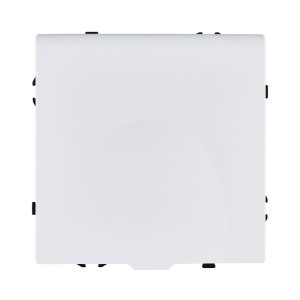 Розетка штепсельная SCHUKO 16A/250 В с крышкой, белый глянцевый Kollinger Eclipse EC-015WG