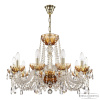 Подвесная люстра Bohemia Ivele Crystal 5402/10/240 G Amber/M-1H