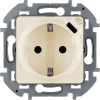 Розетка с/з с USB тип C со шторками Legrand Inspiria 673771