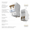 Автоматический выключатель 2P 16 A C 6 кА Werkel W902P166 4690389192654 a062542
