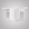 Угловой соединитель AM Group AM543 WH SMART