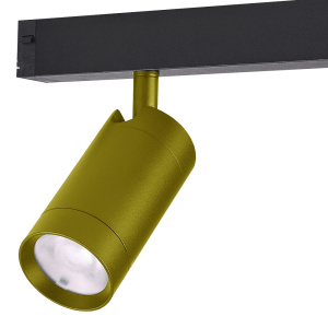 Трековый однофазный светильник AM Group PLAIN CYLINDER AM588 10W 4000K Copper