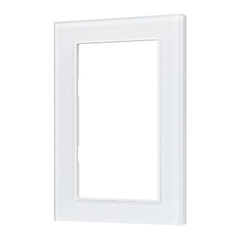 Рамка одноместная Arlight FRM-GLARE-GS-D-WH 043789
