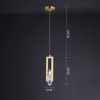 Подвесной светильник Delight Collection OM8201004 OM8201004-1 gold
