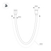 Трековый светильник Arlight ART-APRIORI-TUBE-ELASTIC-R38-L2000-17W Day4000 049266