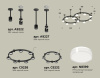Комплект подвесного светильника Ambrella Light Techno Ring XR92221006 (A9222, A9227, C9238, C9232, N8399)